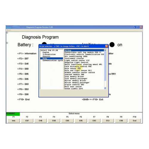 INPA K+DCAN Chip dla  OBD2 E60 E61 E70 E81 E83 E90 E91 Narzędzia Diagnostyczne Samochodowe OBD 2 Skaner Przełącznik Kabel Interfejsu USB 1