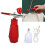 Facial Oxygen Mist Sprayer Handheld Red, USB Rechargeable 800mAh 1