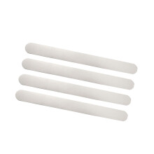 Tennis Rackets Head Protector Sticker Beaches-4pcs Transparent