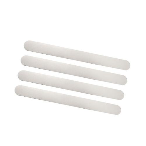 Tennis Rackets Head Protector Sticker Beaches-4pcs Transparent