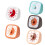 Kitchen Timer Convenient 60-Minutes Visual Timer Time-orange1 3