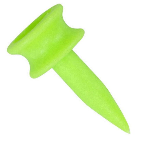 Step Down  Tees 0.86 Inch 500 Count Plastic  Castle Kleine Tees (Groen) 1