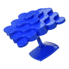 Balance Stacking Game Wooden Tower with Bright Colorful Pieces for Kids and Family Interactive Play