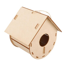 DIY Bird House Kit for Kids HandsOn STEM Learning Wooden Assembly Set Boosts Motor Skills