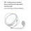 Wall Mounted Lighted Makeup Mirror with Magnification 5X, 7 Inch Double Sided Magnifying Vanity Mirror Wall Mirrors 3