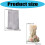 Rose Fish Tail Carving Cylinder Silicone Mold For Resin Casting 3