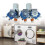 Double Inlet 3 Way Water Valves Replacement Washing Machine 4