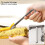 Kitchen Essential Corn Kernel Remover Steel Corn Stripper Peeler 6