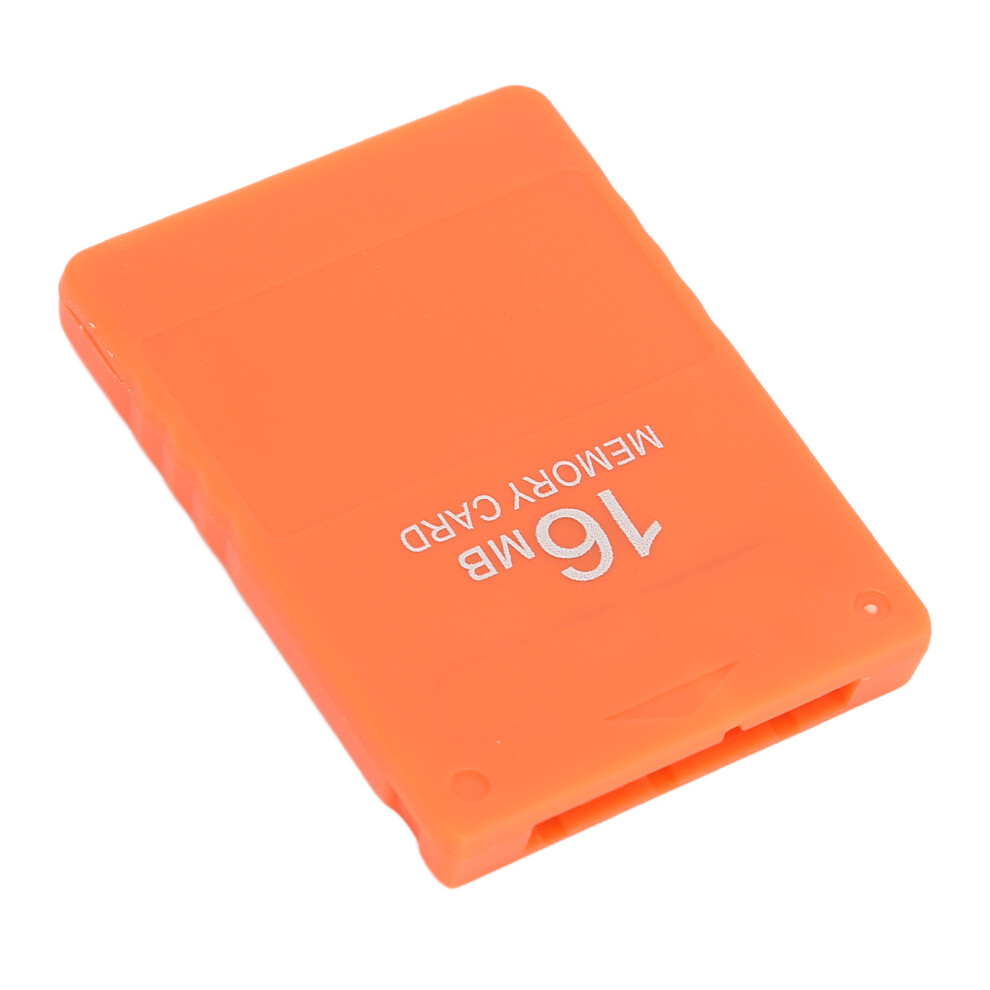 High Speed 16Mb Ps2 Game Memory Card With Fmcb Support Orange 8391390489486