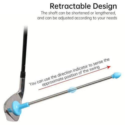 Club Lie Angle Adjust Tool Magnetic  Cutter Direction Indicator  Club Alignment Stick Skill Training Black 2