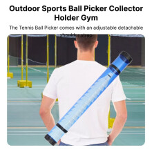 Tennisball-Aufheber für Trainer, Ballfänger für Outdoor-Sportarten mit Großem Fassungsvermögen B