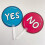 Classroom Voting Paddles 20Pcs Set - Yes/No, for Interactive Learning 7
