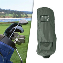 Bag Rain Cover  Bag Raincoat for  Cart Course Driving Range  Cart Rain Women Men Golfer Protector Green