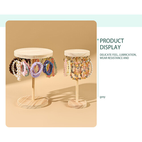 Sustainable Solid Wood Necklace Holder Designed For-4 2