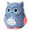 Baby TröGhetsuggla Djurbil Babyleksak Pressleksaksbil Blå Grå 2