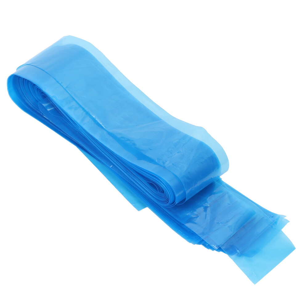 125pcs Waterproof PE Tattoo Clip Cord Sleeves, Dustproof Protective Cover