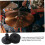 Cymbal Replacement Sleeves and Felt Pads Set Black – Quick Install, Protective Drum Isolation Kit 3
