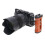 For  ZV-E10 II Alloy Rabbit Cage Rig Handle Stabilizer Ergonomic Handgrip Tripod Mount Set 10