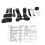 Scuba Diving Harness System Back Plate Diving Bracket for Snorkeling Adjustable Shoulder Straps Quick Release Buckles 2