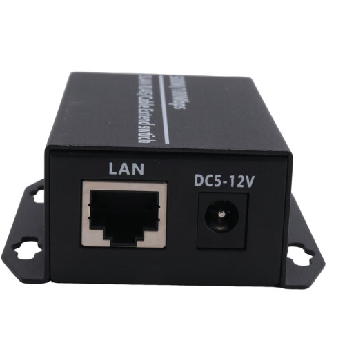 2Pcs Ethernet IP Extender over Coax HD Network Kit EoC Coaxial Cable Transmission Extender for Security CCTV Cameras(A) 1