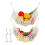 4 Pcs Macrame Fruit Hammock for Kitchen Under Cabinet Hanging Fruit Baskets Handwoven Decorative Fruit Net Bag 2