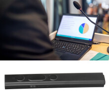 Präsentations-Clicker mit 200mAh Lithium-Akku, USB-wiederaufladbar, Schwarz