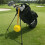 Golfs Swing Trainer Aid Golfs Training Balls Alignment Rod Head 4