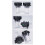 PFA150/200-E 1/2 3/4 Female Thread Filter Cartridge Plastic Vacuum Filter Cup High Negative Pressure Negative PFA-200 9