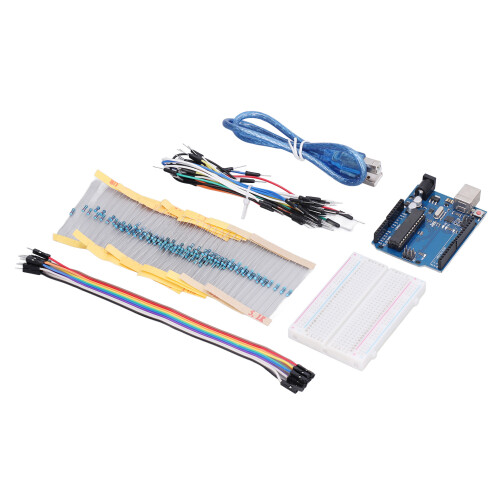 Basic Starter Kit PCB Metal Electronic Components with Free PDF Tutorial for R3