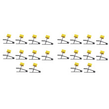20Pcs Set Manual Tile Locator Wall Tiles Height Regulator Adjustment Positioner Leveler Rising Construction Tools