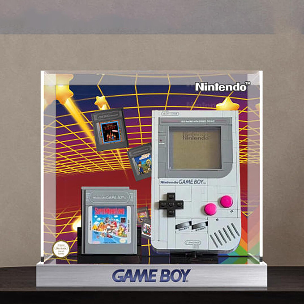 Acrylic Display Case For 72046 Game Boy Â Dustproof 360 Protection, Clear Exact Fit 9092120651522