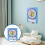 Teaching Clock with Dry Erase Board, AnalogDigital Learning Clock for Kids Classroom Practice 3