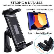 Tripod Monopod Universa Holder Mount,Stand Compatible with 7"- 15" Tablets ,4"-7"Folding Screen/Straight Panel Phone