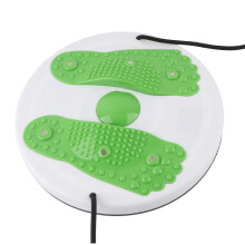 Green Waist Twisting Disc for Body Shaping, 27.5cm, 90kg Capacity
