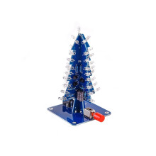 DIY Electronic Christmas Tree Kit with USB Powered Multicolor LEDs, STEM Soldering Practice for Beginners