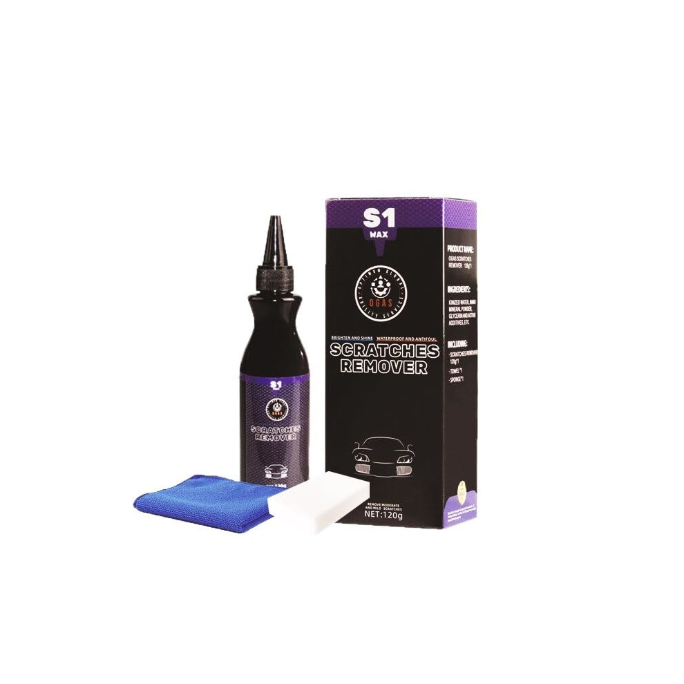 Car Scratch Remover Wax 120Ml Â Instant Scratch Paint Gloss Restoration, Universal Color Safe Polishing Compound 9771547546672