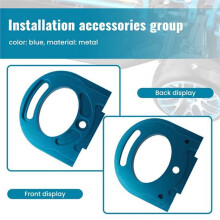 Motor Mount & Steering Assembly with Bearing for TT02 TT-02 1/10 RC Car Upgrade Parts