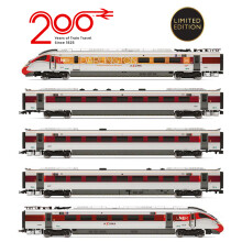 Hornby R30460 LNER Azuma Class 801/2 Railway 200 5 Car Train Pack LIMITED ED.