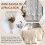 Macrame Wall Hanging Kit for Beginners - DIY Macrame Supplies with Natural Cotton Rope 4
