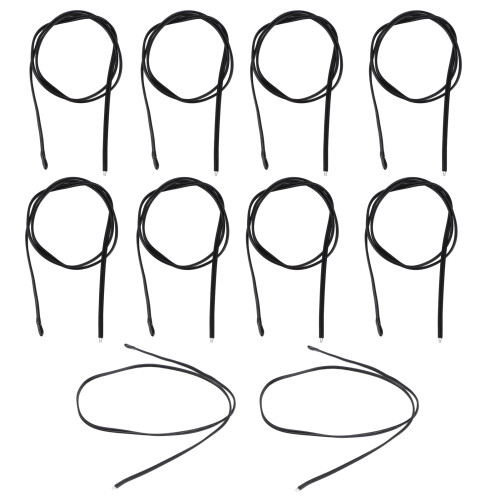 10Pcs NTC Temperature Sensor 500mm PVC Epoxy Thermistor Probe 5K B3950 1