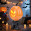 Halloween Talking Pumpkin with Projector Lights, Interactive Singing Figurine for Party Decor 5