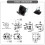 MS858C Compression Panel Lock Zinc Alloy Square T Handle Cabinet Latch for Vehicle Compartment 2