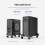 Adjustable PC Tower Stand with Locking Wheels, Stable Rolling CPU Holder for Gaming Desktop 3