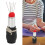 Lipstick Shape Needle Storage Box Retractable Compact Household Needle Black 1