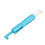 18Pcs Double Needle Sewing Set, Stainless Steel, Blue Threader 14