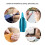 Aluminum Alloy 4PCS Sewing Thimbles Ergonomic Safe Practical Hand Sewing Tools 12
