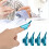 Aluminum Alloy 4PCS Sewing Thimbles Ergonomic Safe Practical Hand Sewing Tools 15