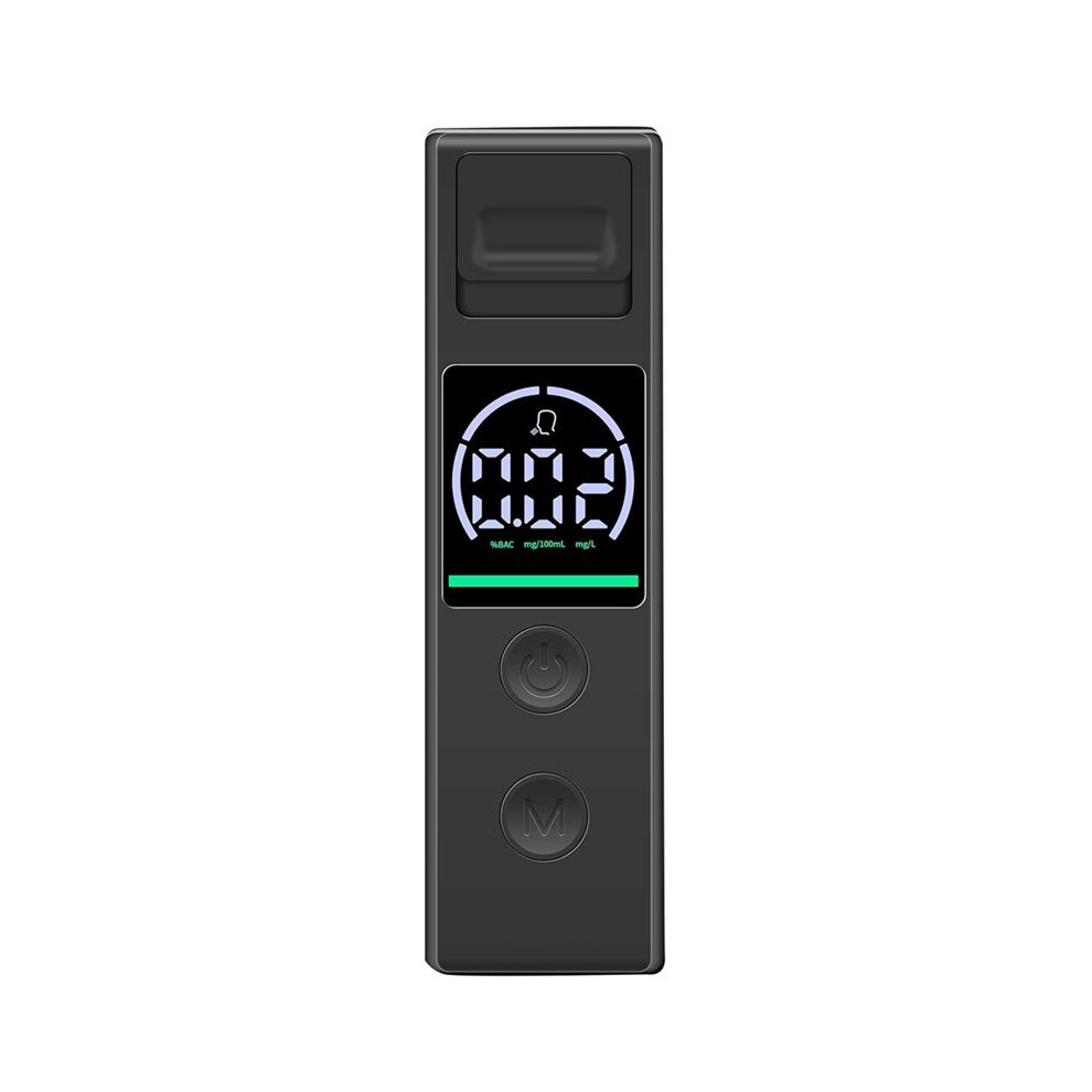 Breathalyzer, Accuracy Breathalyzers For Alcohol, Portable Alcohol Tester With 3-Color Screen Lcd Digital Display 4712580009736