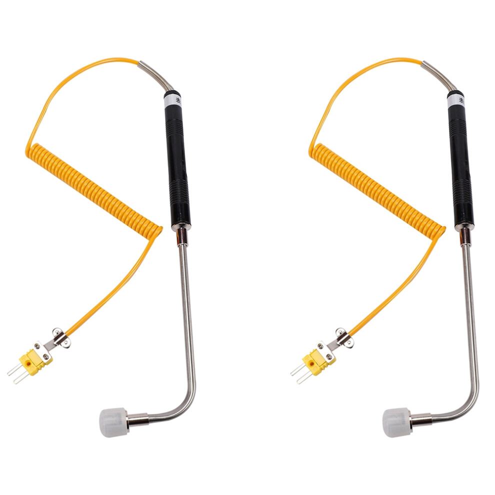 2X Nr-81533B K Type Sensor Right Angle Surface Temperature Probe High Temperature Thermocouple -50 To 500 6032898461001