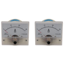 2X 85C1-A Analog Ampere Meter Panel Meter Gauge 30A Amp Gauge Current Mechanical Ammeters